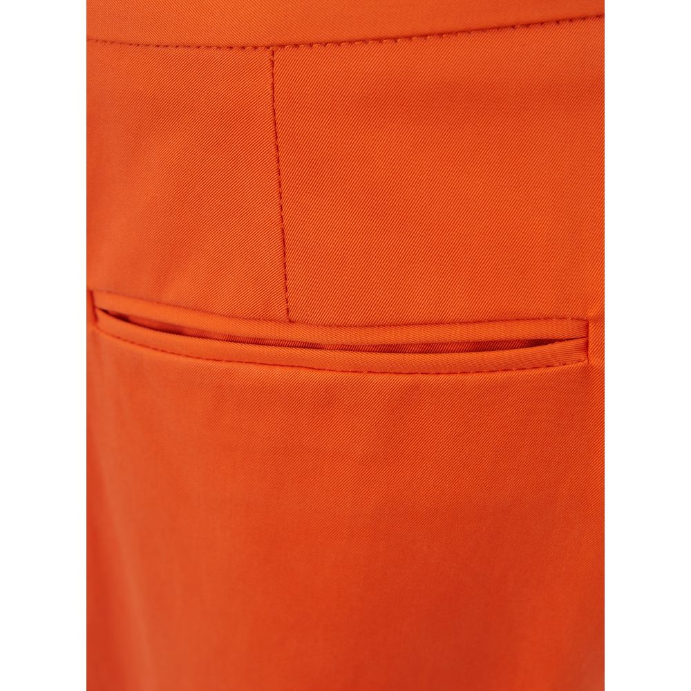 Lardini Elegante Hose aus Baumwolle in Orange