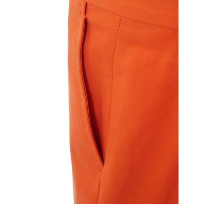 Lardini Elegante Hose aus Baumwolle in Orange