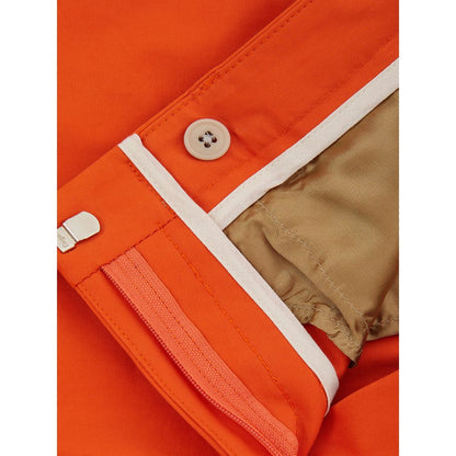 Lardini Elegante Hose aus Baumwolle in Orange