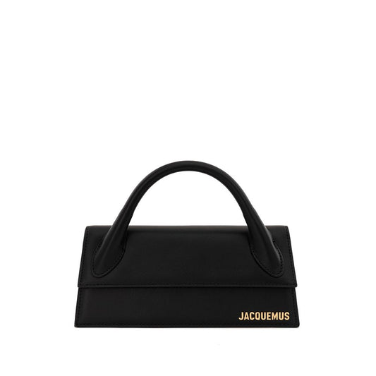 Jacquemus Elegante schwarze Lederhandtasche