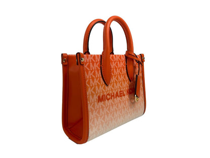 Michael Kors Mirella XS Leder Shopper-Tasche mit Reißverschluss