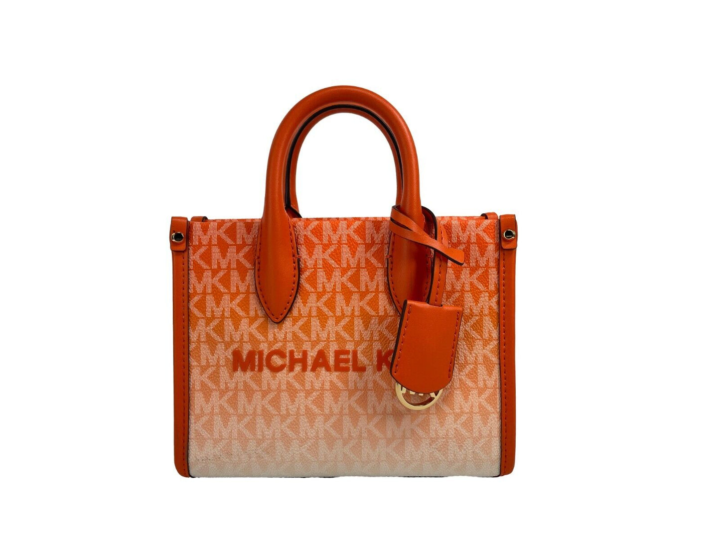 Michael Kors Mirella XS Leder Shopper-Tasche mit Reißverschluss