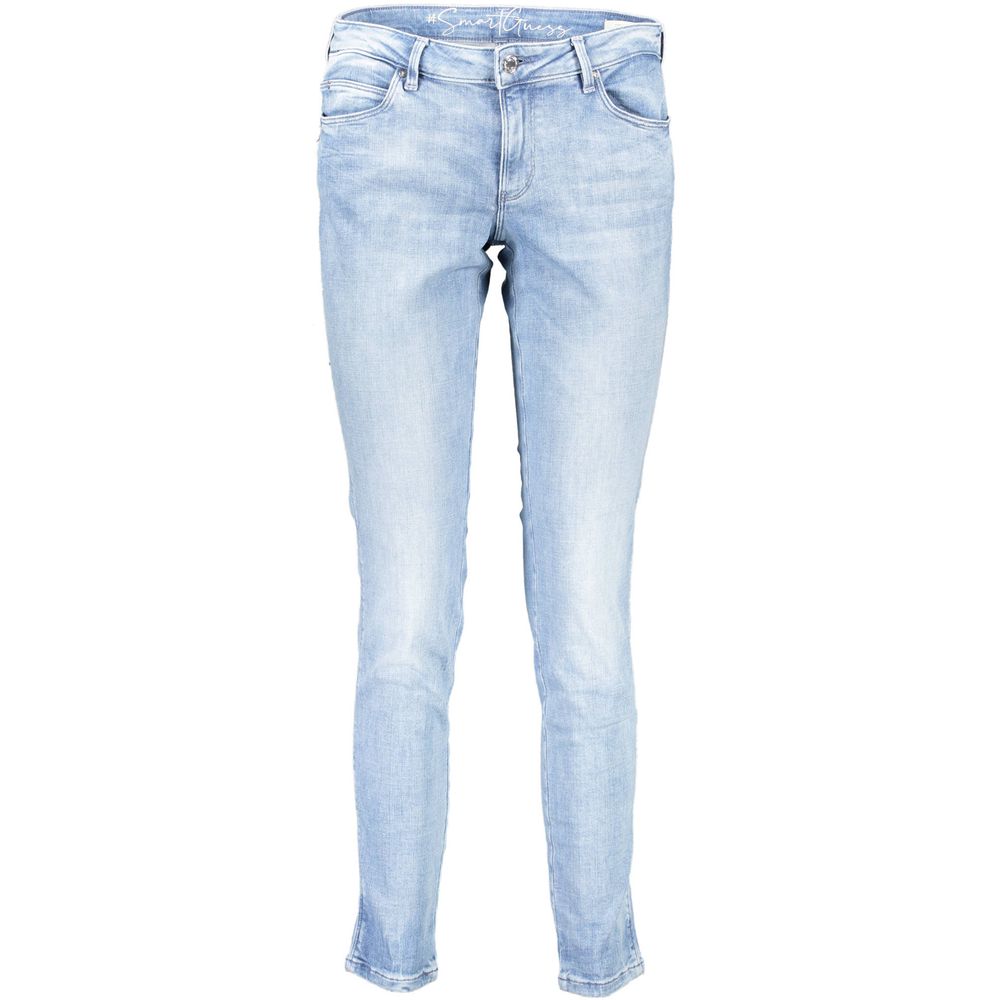 Guess Jeans Hellblaue Baumwolle Damen Jeans