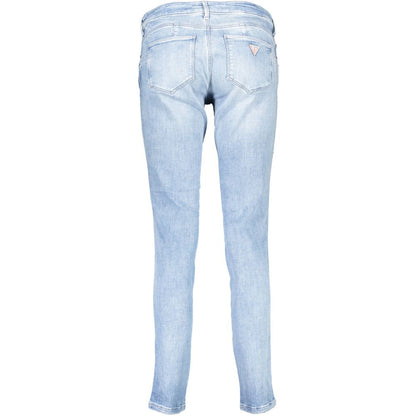 Guess Jeans Hellblaue Baumwolle Damen Jeans