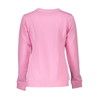 Cavalli Class Rosa Baumwollpullover