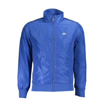 La Martina Blaue Polyester Herren Jacke