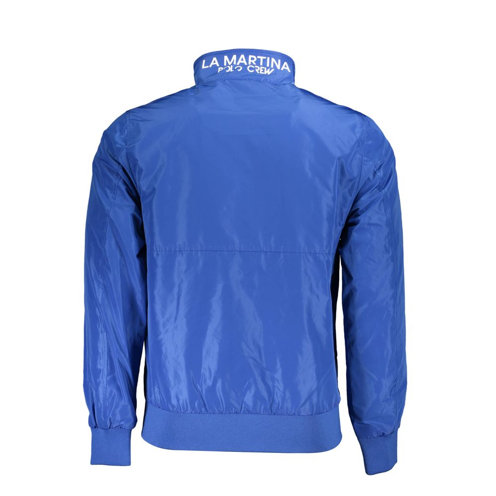 La Martina Blaue Polyester Herren Jacke