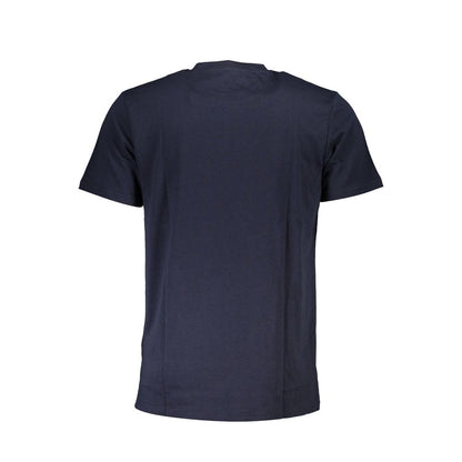 Cavalli Class T-Shirt aus blauer Baumwolle