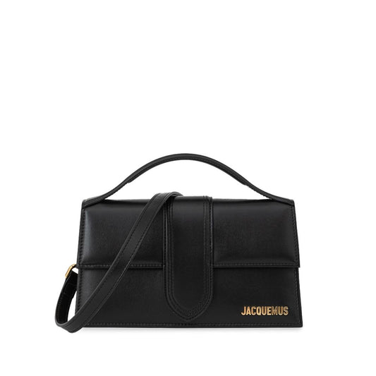 Jacquemus Schwarze Lederhandtasche