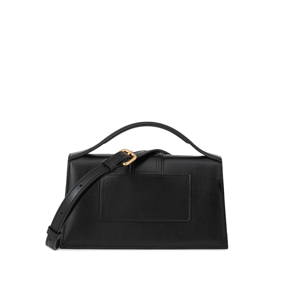 Jacquemus Schwarze Lederhandtasche