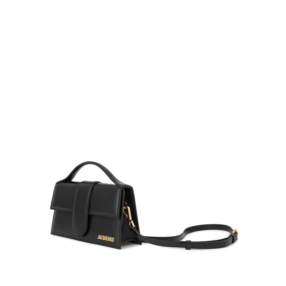 Jacquemus Schwarze Lederhandtasche