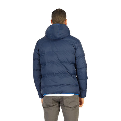 La Martina Blaue Nylon Herren Jacke