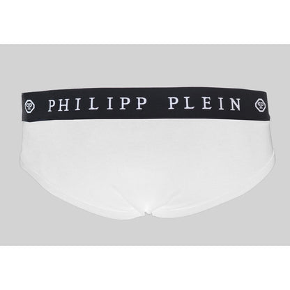 Philipp Plein Weiße Baumwolle Männer Boxer Short