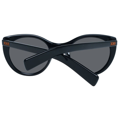 Zegna Couture Schwarze Unisex-Sonnenbrille