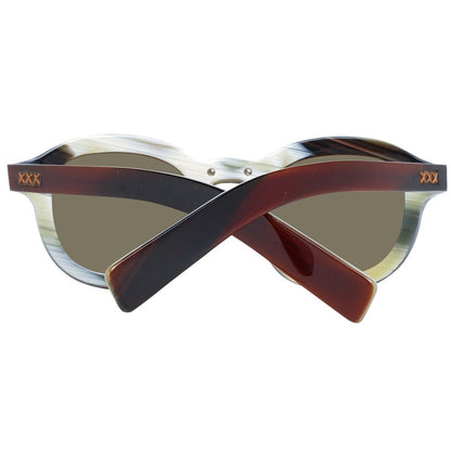 Zegna Couture Braun Herren Sonnenbrille