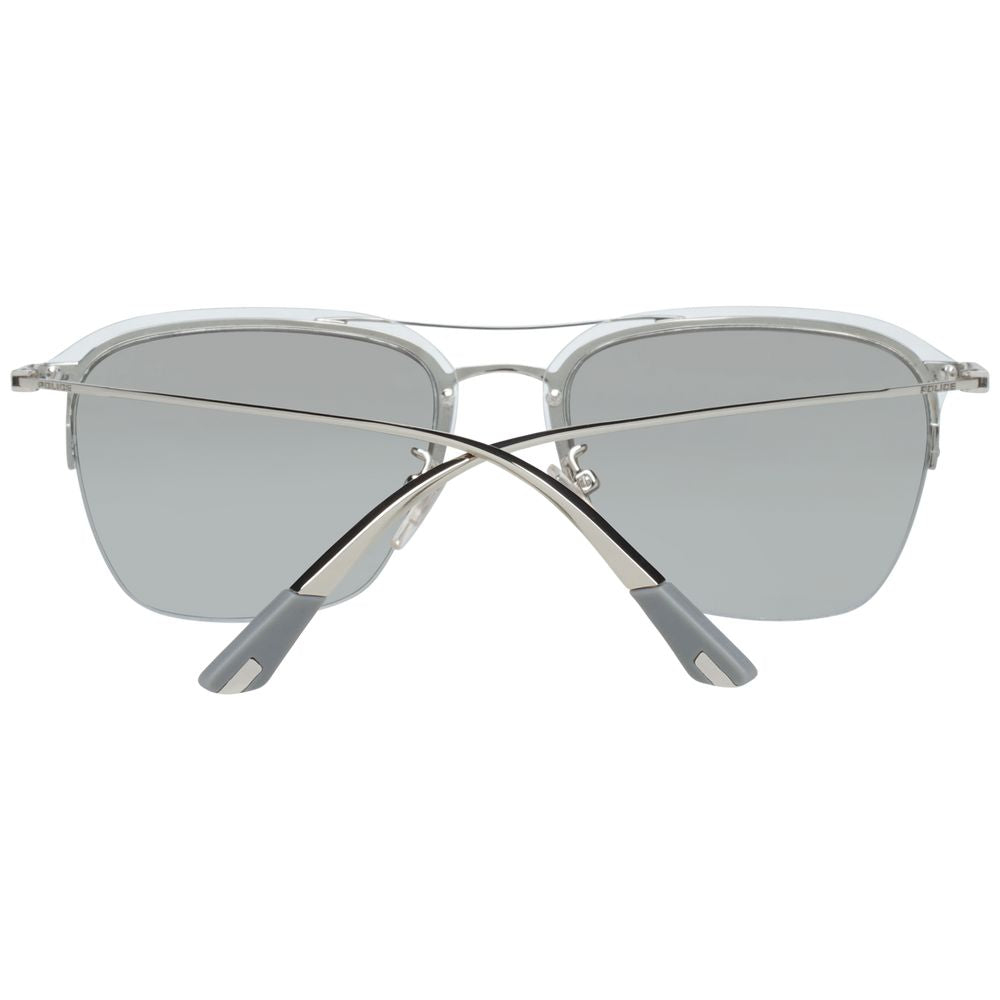 Police Silberne Männer-Sonnenbrille