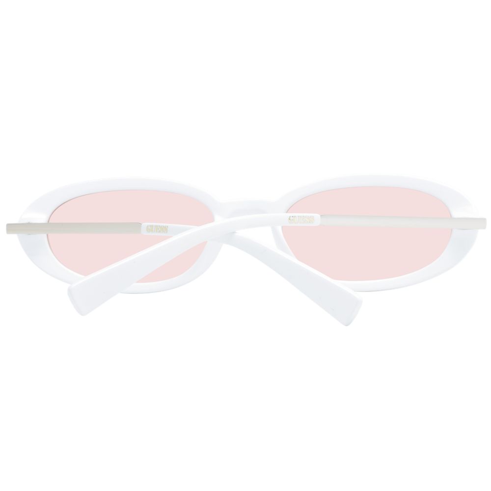 Guess Weiße Unisex-Sonnenbrille