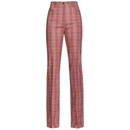 PINKO Rote Polyester Jeans & Hose