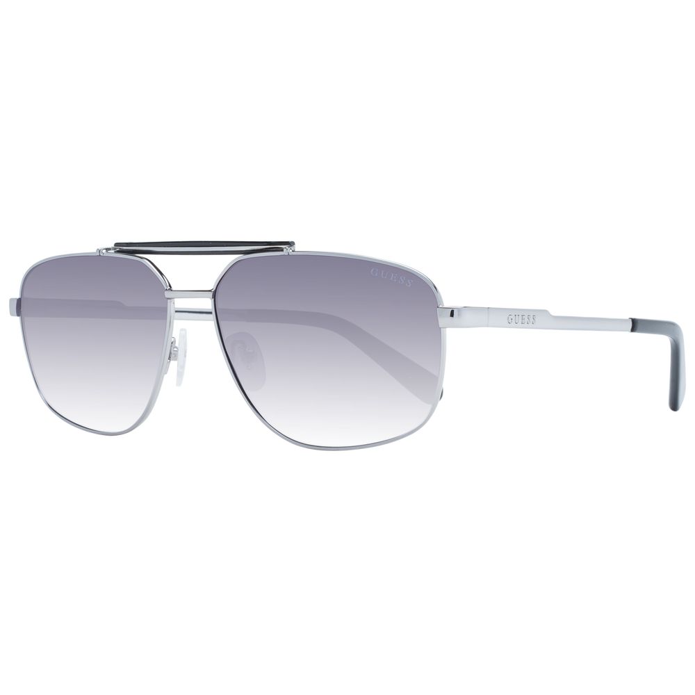 Guess Silberne Männer-Sonnenbrille