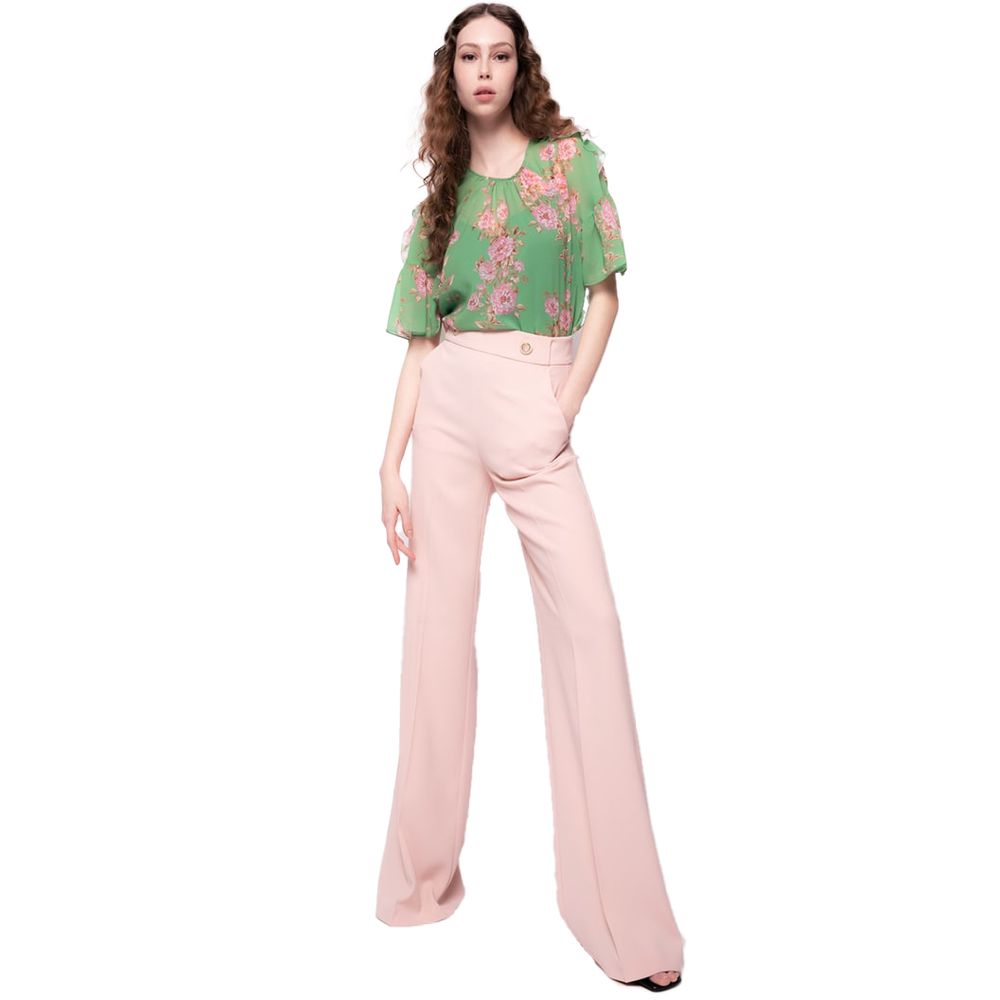 PINKO Rosa Polyester Jeans & Hose