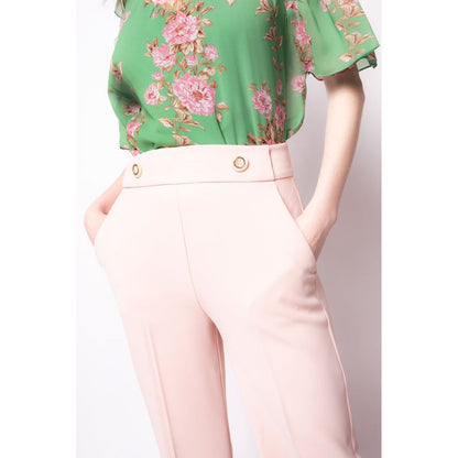 PINKO Rosa Polyester Jeans & Hose