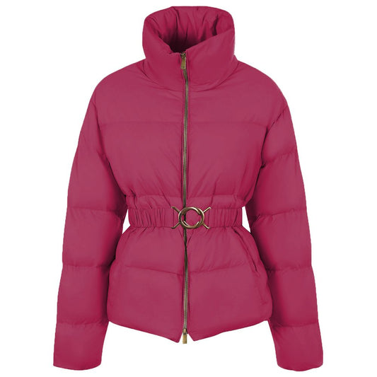 PINKO Fuchsia Nylon Jacken & Mantel