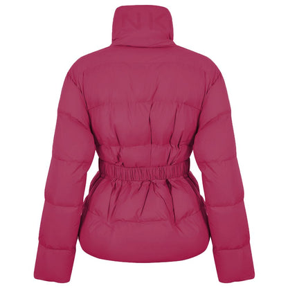 PINKO Fuchsia Nylon Jacken & Mantel