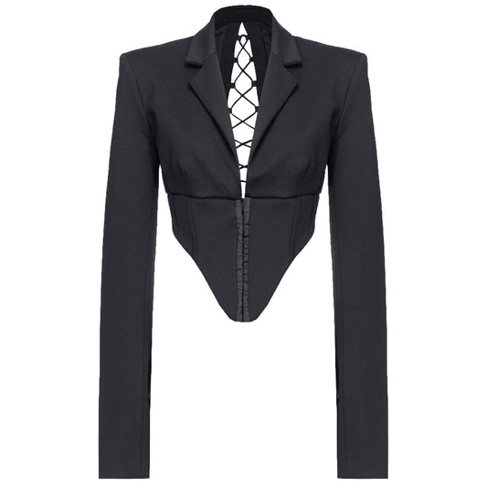 PINKO Schwarze Viskose Anzüge & Blazer