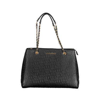 Valentino Bags Schwarze Polyethylen-Handtasche