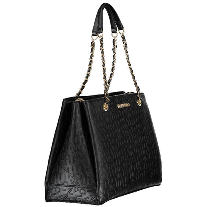 Valentino Bags Schwarze Polyethylen-Handtasche