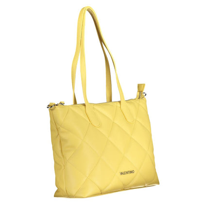 Valentino Bags Gelbe Polyethylen-Handtasche