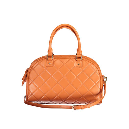 Valentino Bags Orangefarbene Polyethylen-Handtasche