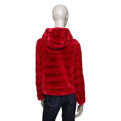 Baldinini Trend Rote Polyester Damenjacke