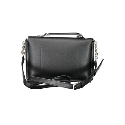 Calvin Klein Schwarze Polyethylen-Handtasche