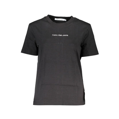 Calvin Klein Schwarze Baumwolle Tops & T-Shirt