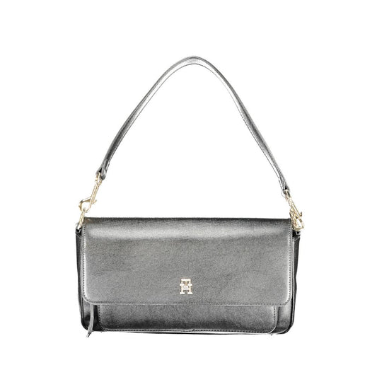 Tommy Hilfiger Schwarze Polyethylen-Handtasche