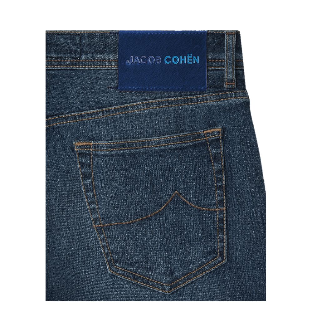 Jacob Cohen Blaue Baumwolljeans & Hose