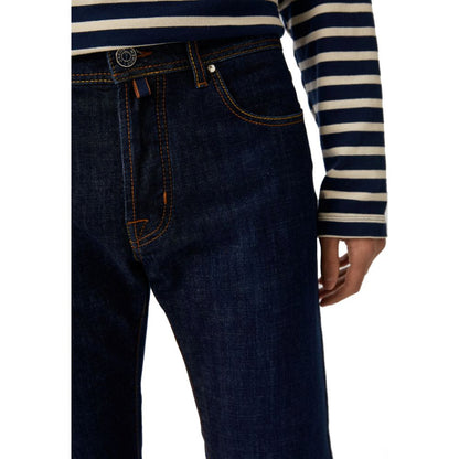 Jacob Cohen Blaue Baumwolljeans & Hose