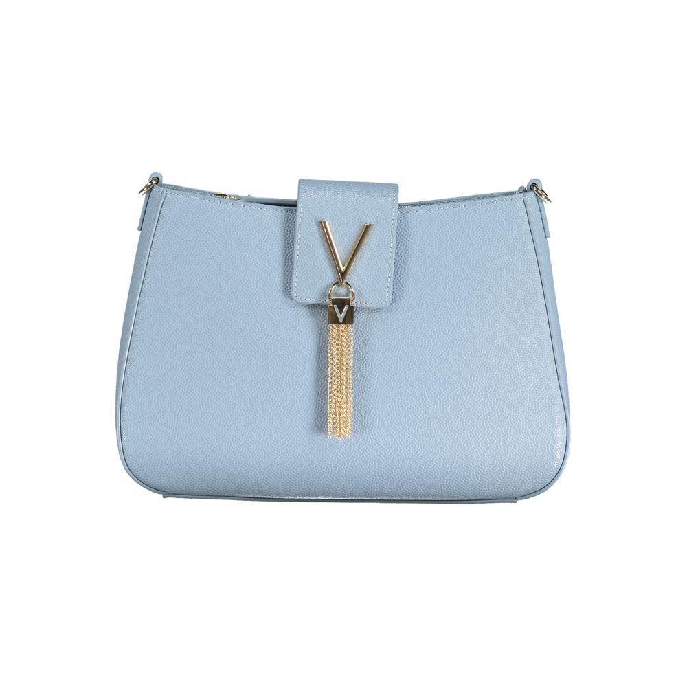 Valentino Bags Hellblaue Polyethylen-Handtasche