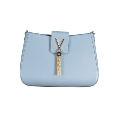 Valentino Bags Hellblaue Polyethylen-Handtasche