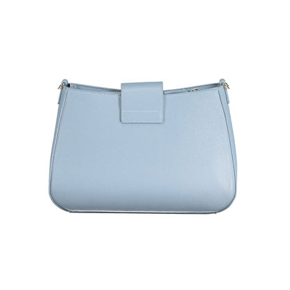 Valentino Bags Hellblaue Polyethylen-Handtasche