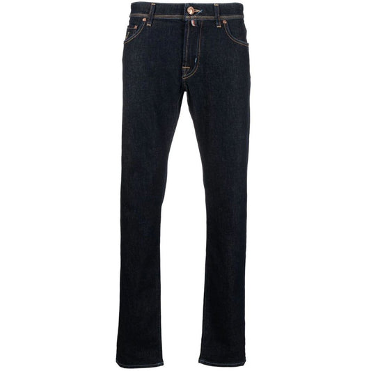 Jacob Cohen Blaue Baumwolljeans & Hose