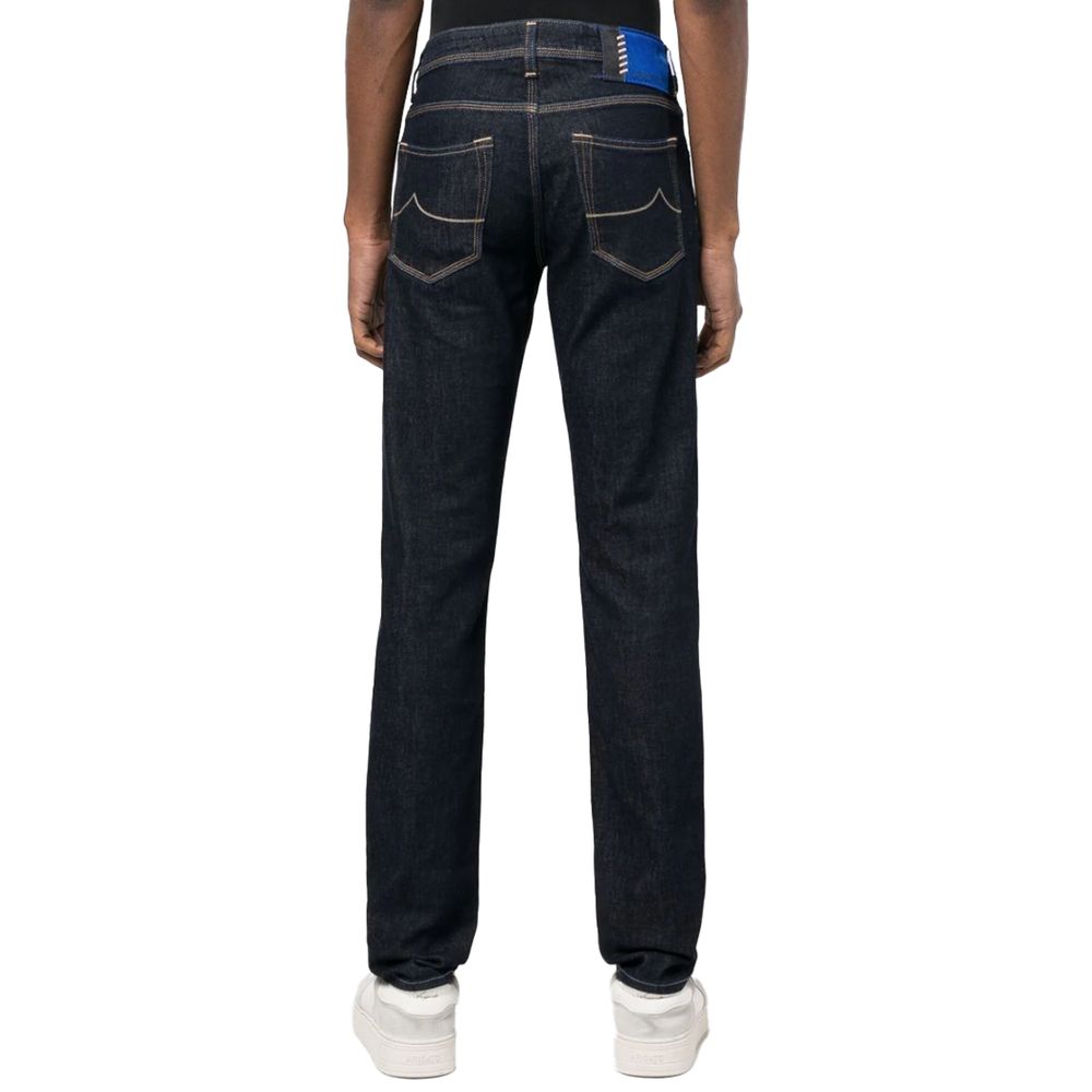 Jacob Cohen Blaue Baumwolljeans & Hose