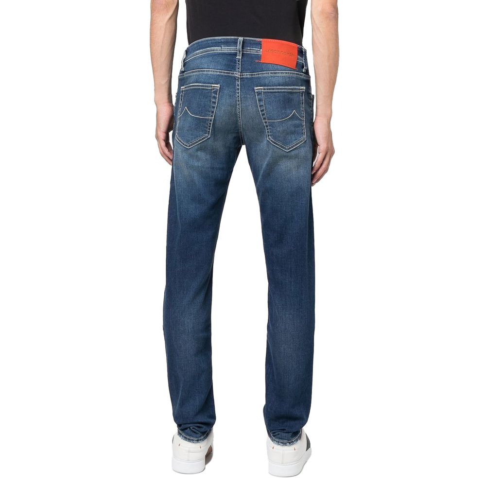 Jacob Cohen Blaue Baumwolljeans & Hose