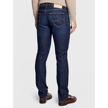 Jacob Cohen Blaue Baumwolljeans & Hose