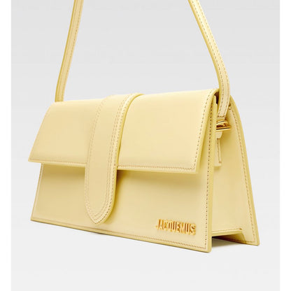 Jacquemus Gelbe Lederhandtasche