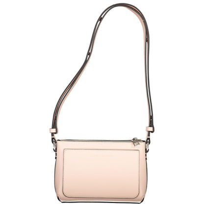 Calvin Klein Rosa Polyethylen-Handtasche