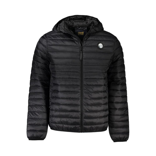 Cavalli Class Schwarze Polyamid Herren Jacke