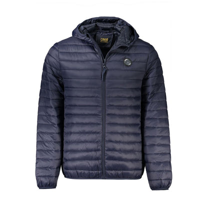 Cavalli Class Blaue Polyamid Herren Jacke