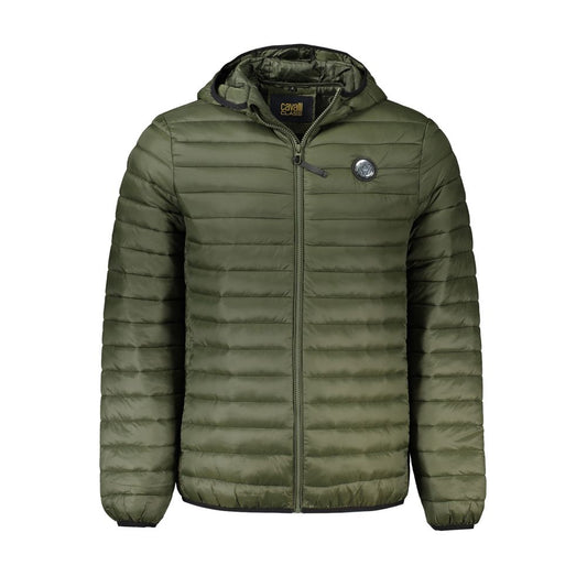 Cavalli Class Grüne Polyamid Herren Jacke